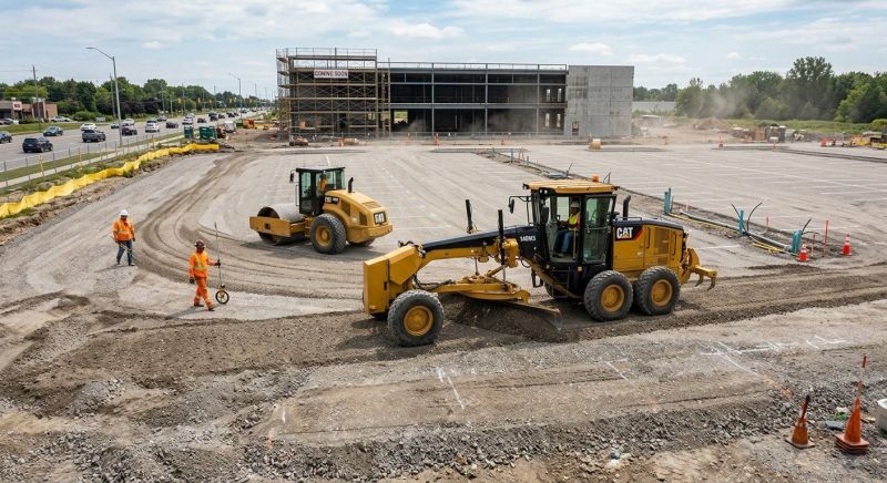 Parking Lot Excavation in Provo, UT