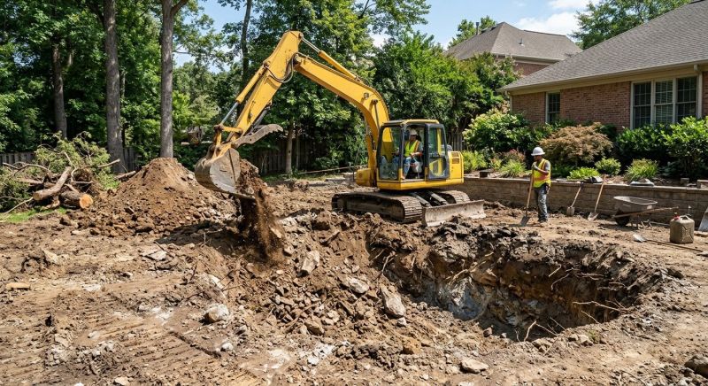 Pool Land Clearing in Marietta, GA